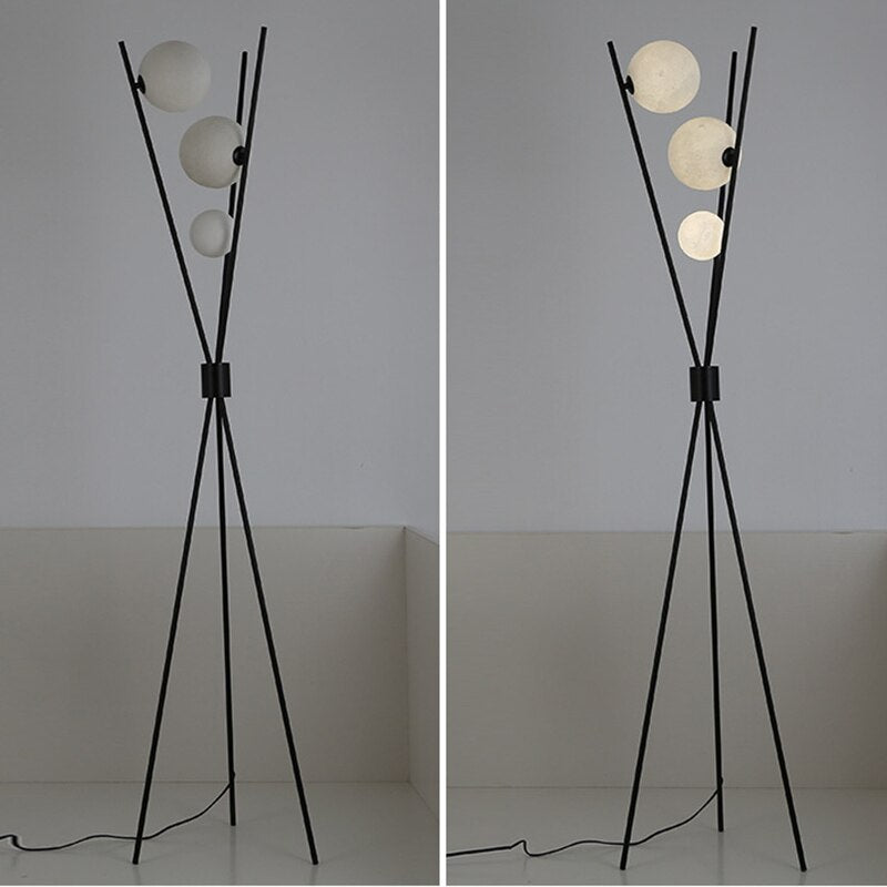 3D Moon Floor Lighting Lamp